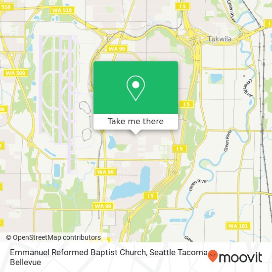 Mapa de Emmanuel Reformed Baptist Church