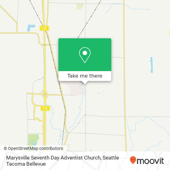 Mapa de Marysville Seventh Day Adventist Church