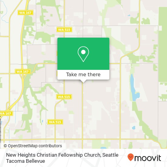Mapa de New Heights Christian Fellowship Church