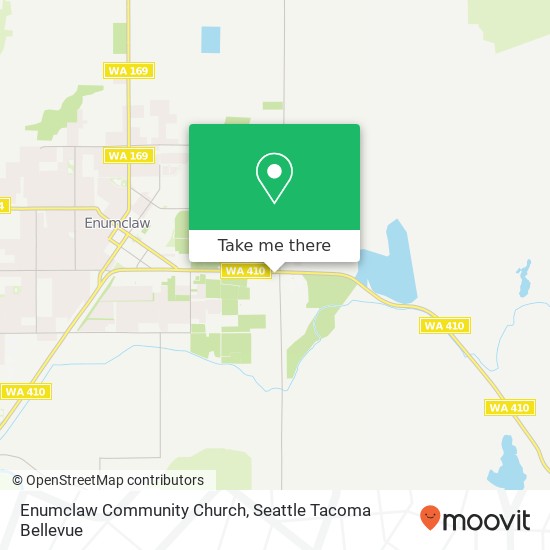 Enumclaw Community Church map