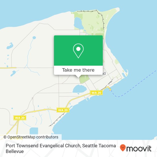 Port Townsend Evangelical Church map