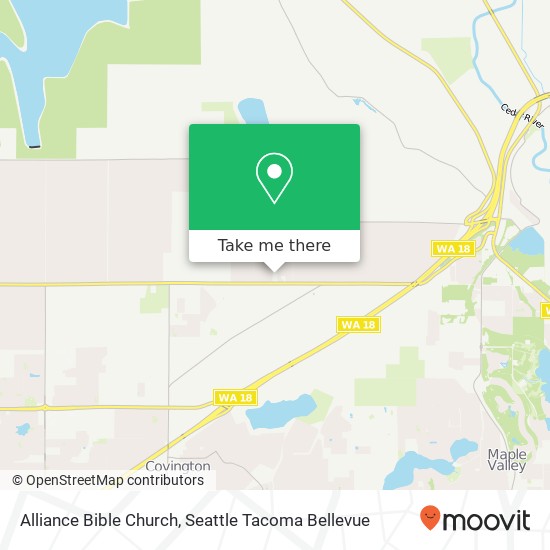 Alliance Bible Church map