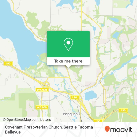 Mapa de Covenant Presbyterian Church