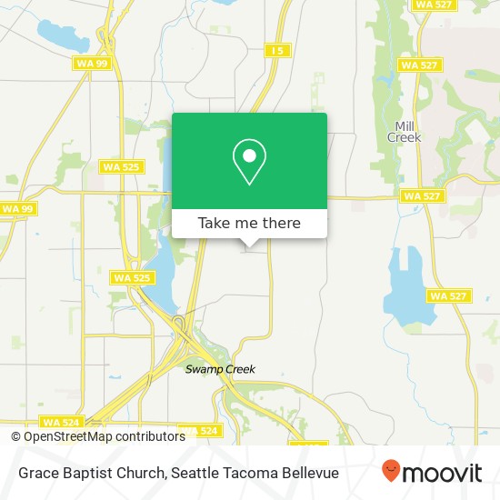 Grace Baptist Church map