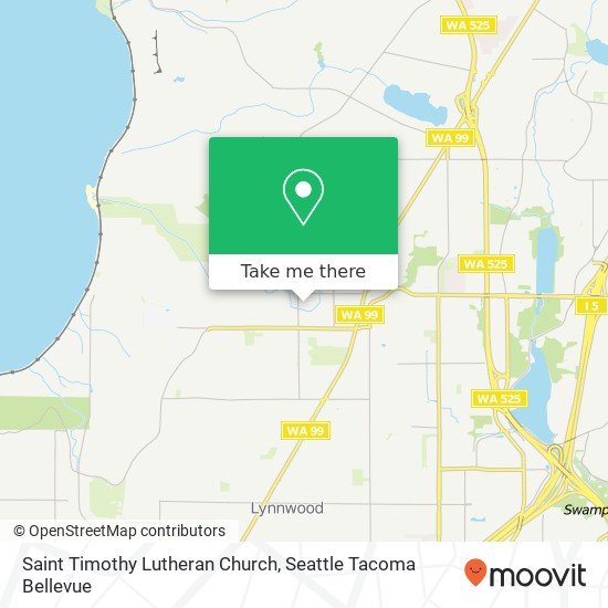 Saint Timothy Lutheran Church map