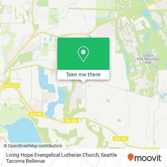 Living Hope Evangelical Lutheran Church map