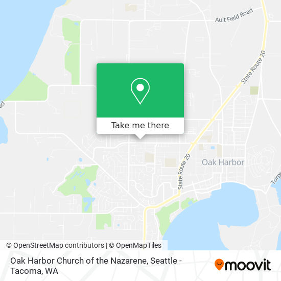 Oak Harbor Church of the Nazarene map