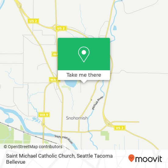 Saint Michael Catholic Church map