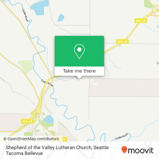 Mapa de Shepherd of the Valley Lutheran Church