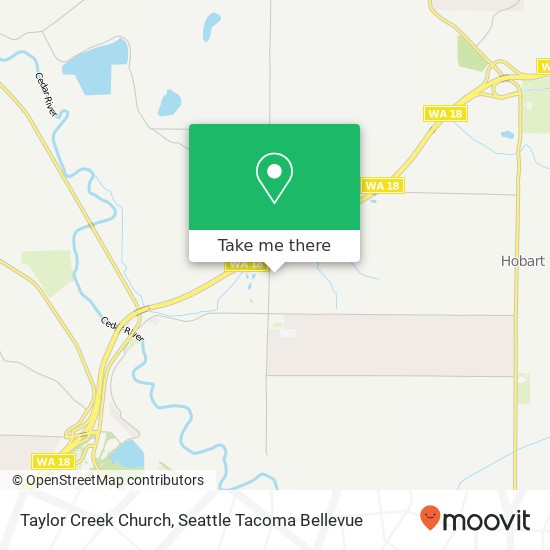 Mapa de Taylor Creek Church
