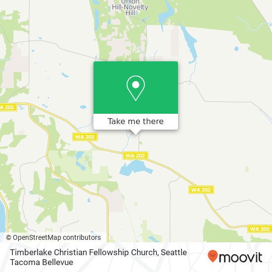 Timberlake Christian Fellowship Church map