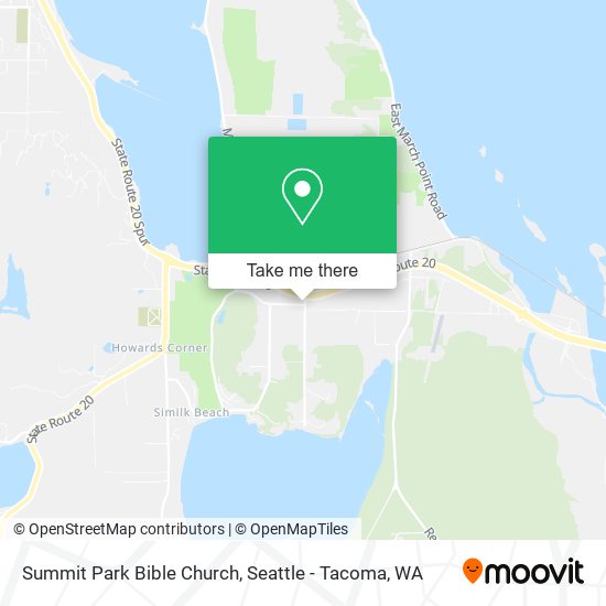 Mapa de Summit Park Bible Church