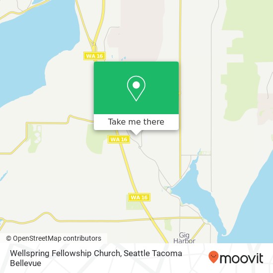 Wellspring Fellowship Church map