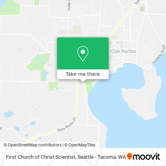 First Church of Christ Scientist map