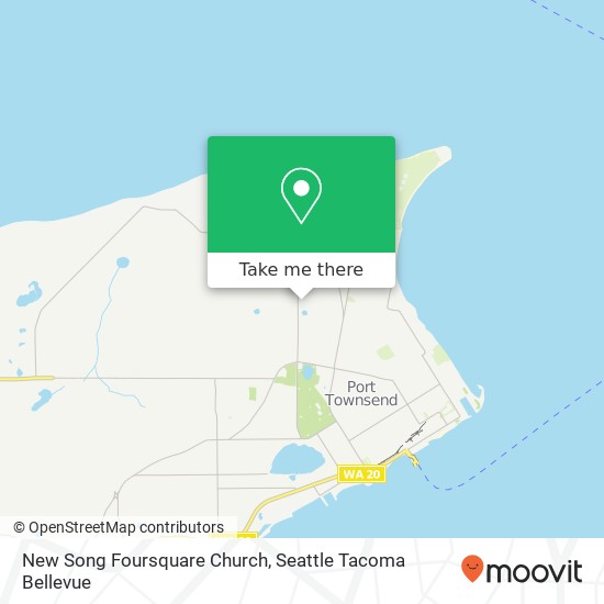 Mapa de New Song Foursquare Church