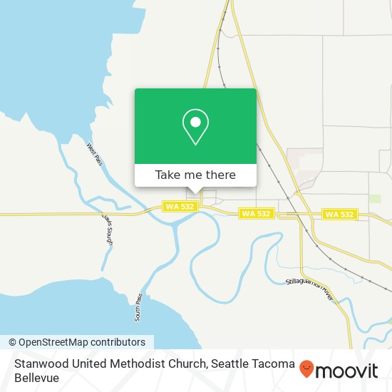 Stanwood United Methodist Church map
