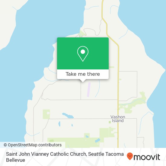 Saint John Vianney Catholic Church map