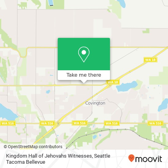 Kingdom Hall of Jehovahs Witnesses map