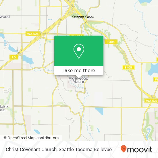 Mapa de Christ Covenant Church