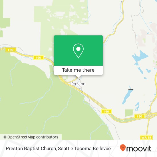 Mapa de Preston Baptist Church