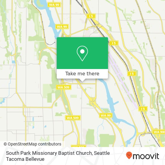 South Park Missionary Baptist Church map