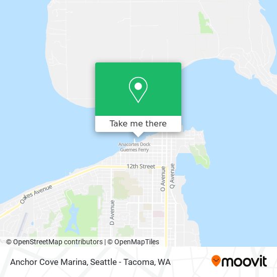 Anchor Cove Marina map