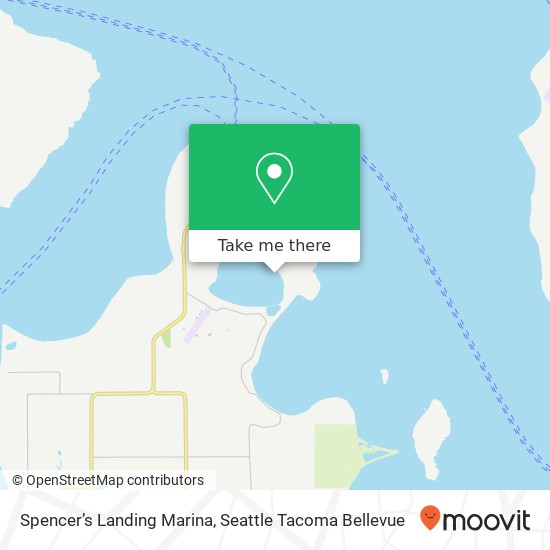 Mapa de Spencer’s Landing Marina
