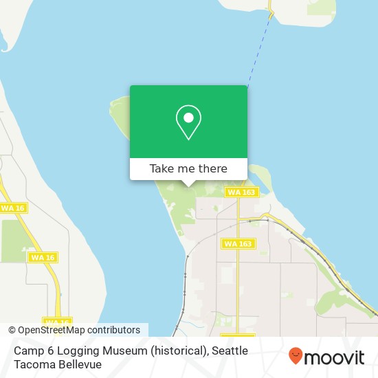 Camp 6 Logging Museum (historical) map