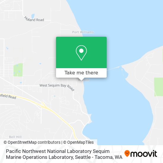 Pacific Northwest National Laboratory Sequim Marine Operations Laboratory map