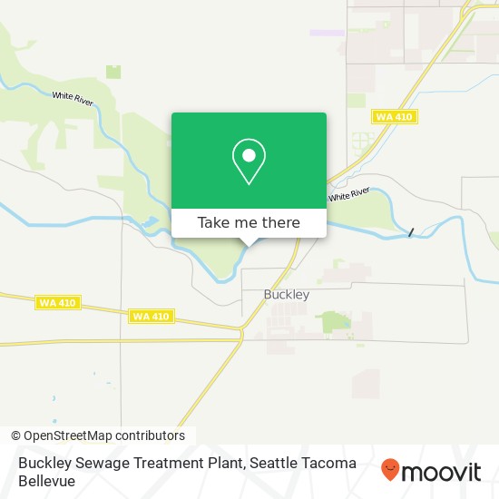 Buckley Sewage Treatment Plant map