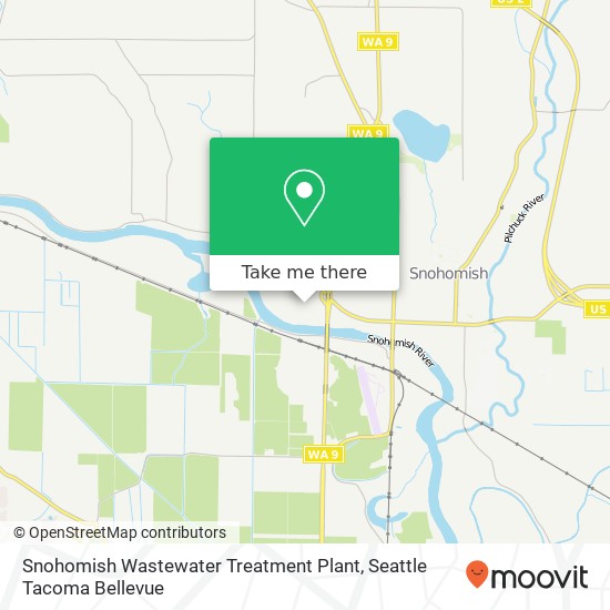 Mapa de Snohomish Wastewater Treatment Plant