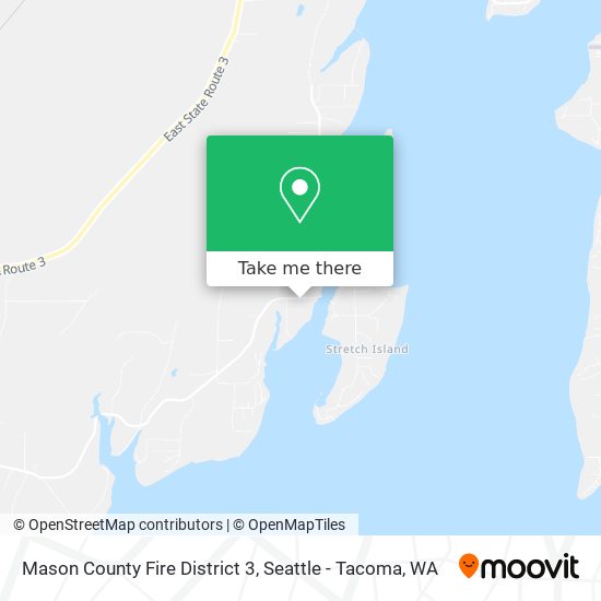 Mapa de Mason County Fire District 3