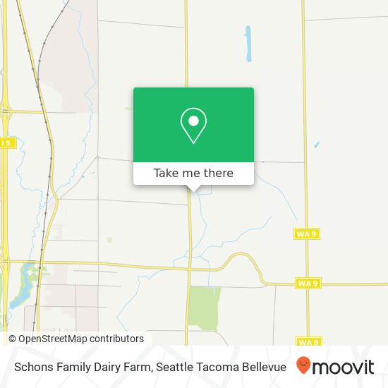 Schons Family Dairy Farm map