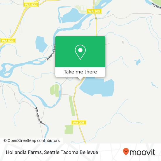 Hollandia Farms map