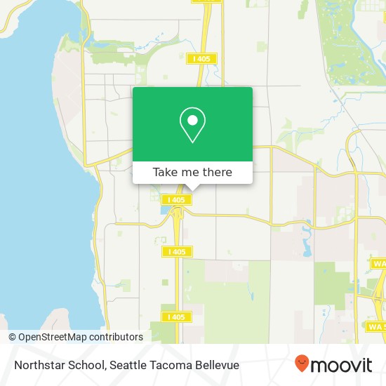 Northstar School map