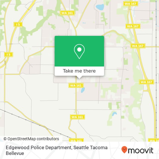 Mapa de Edgewood Police Department