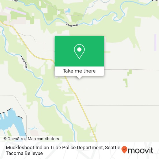 Mapa de Muckleshoot Indian Tribe Police Department