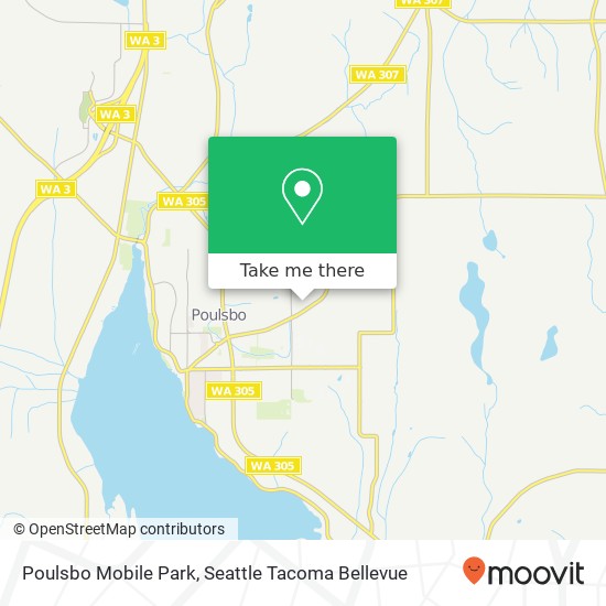 Poulsbo Mobile Park map