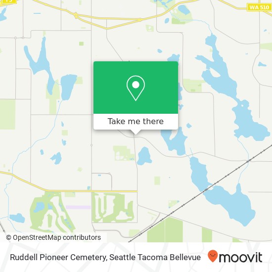 Ruddell Pioneer Cemetery map