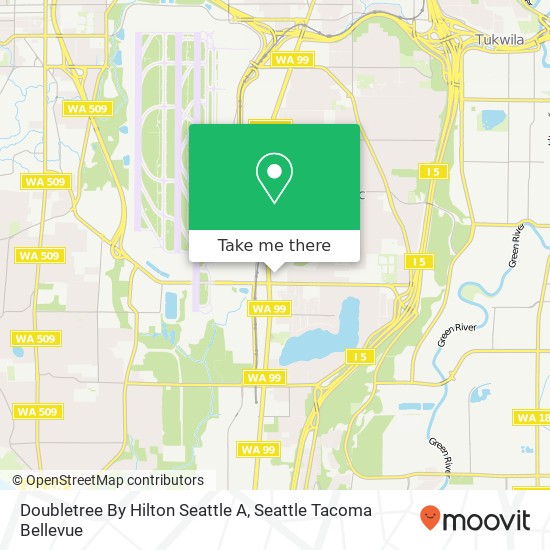 Doubletree By Hilton Seattle A map