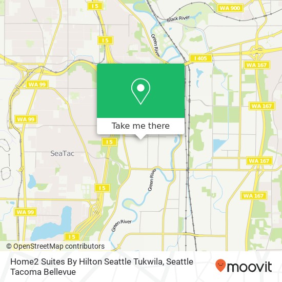 Home2 Suites By Hilton Seattle Tukwila map