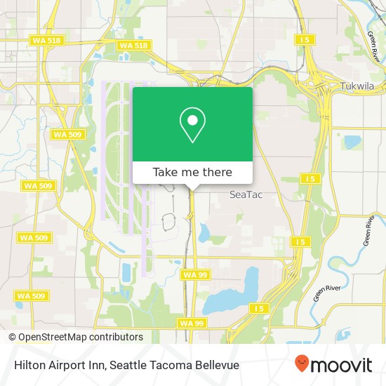 Mapa de Hilton Airport Inn