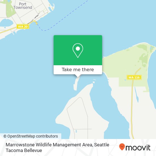 Marrowstone Wildlife Management Area map