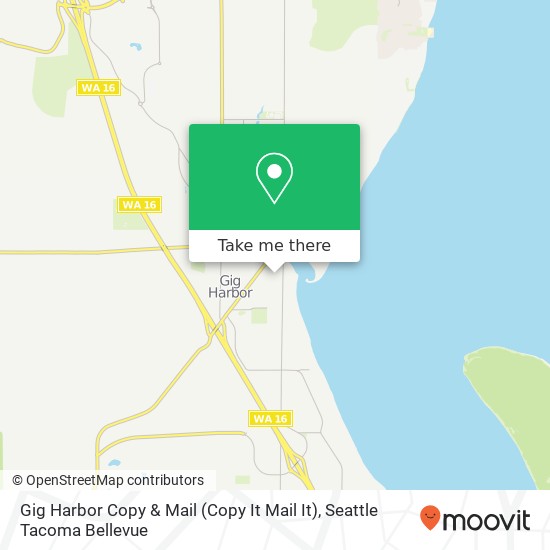 Gig Harbor Copy & Mail (Copy It Mail It) map