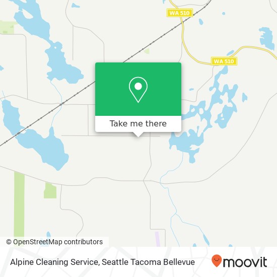 Alpine Cleaning Service map