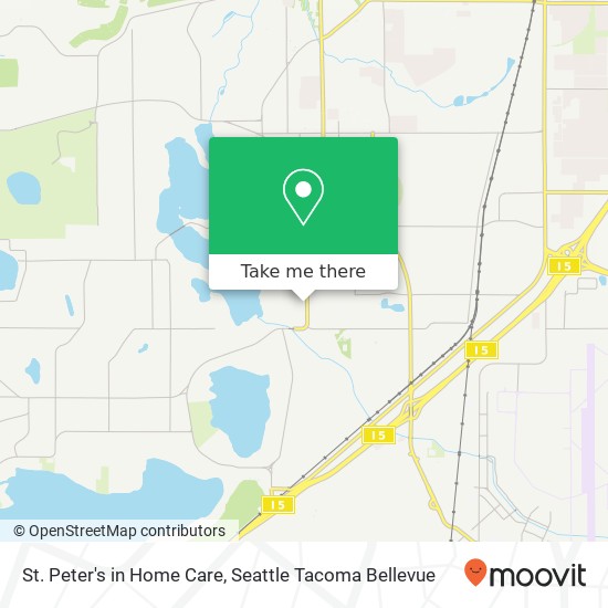 St. Peter's in Home Care map