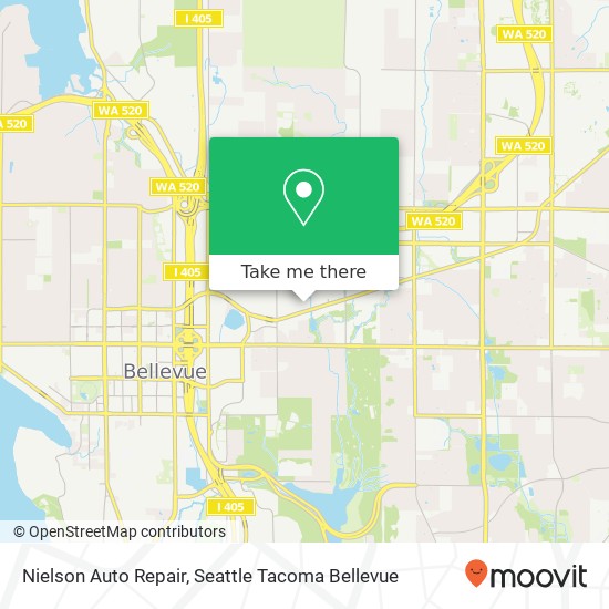 Nielson Auto Repair map