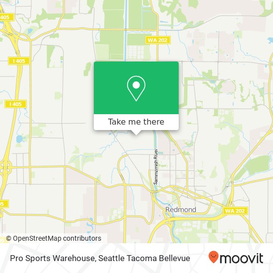 Mapa de Pro Sports Warehouse