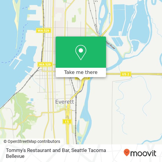 Mapa de Tommy's Restaurant and Bar