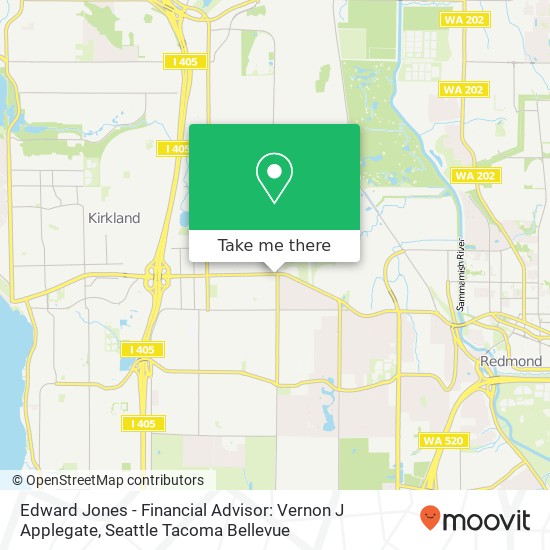 Edward Jones - Financial Advisor: Vernon J Applegate map